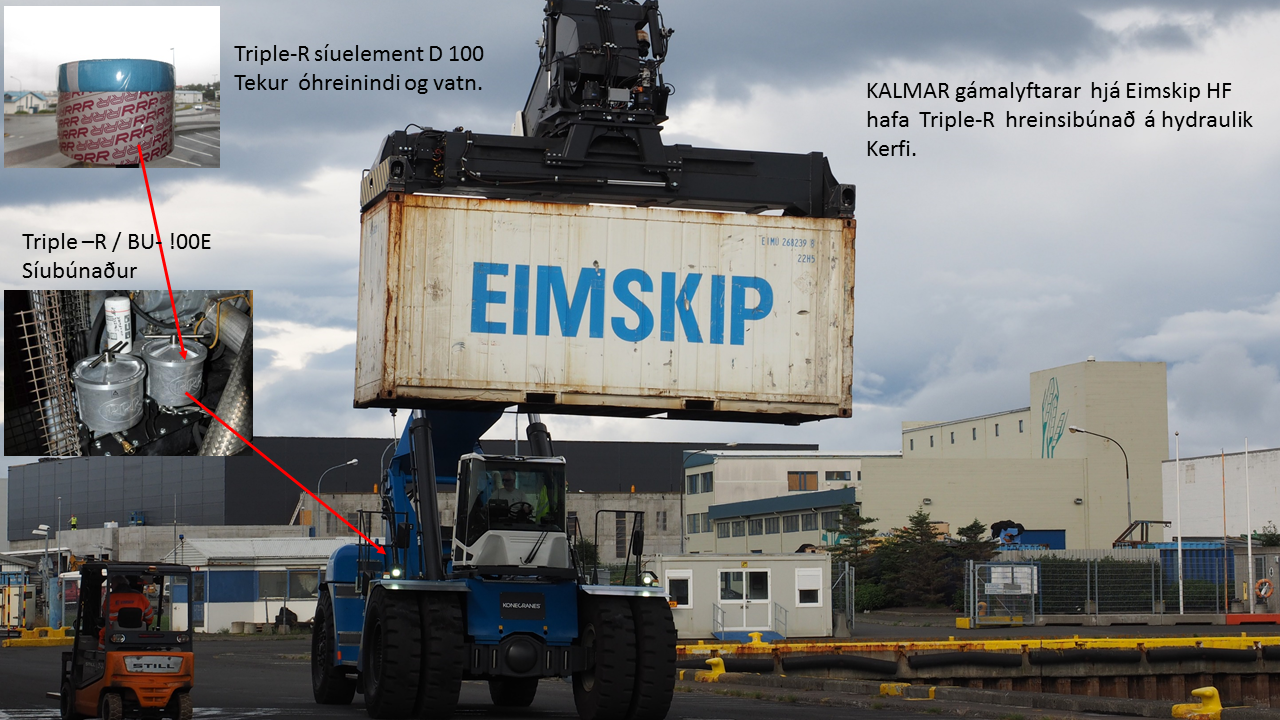 Eimskip uses Triple R Products